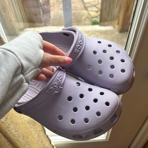 Lavender Crocs